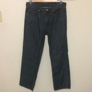 Perry ellis straight fit jeans 32x30 dark blue